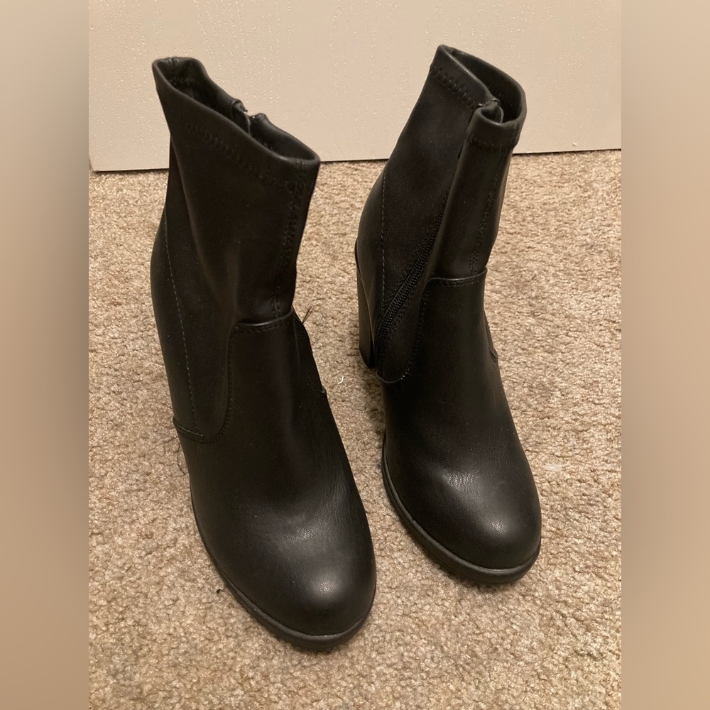 Black booties
